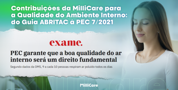 Contribuições da MilliCare para a Qualidade do Ambiente Interno: do Guia ABRITAC à PEC 7/2021